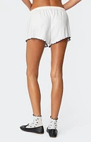 Edikted Chelsey Pointelle Shorts