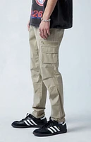 Pacsun Eco Stretch Olive Slim Cargo Pants