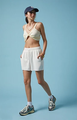 PAC 1980 Active Ivory Sweat Shorts