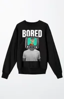 Bored Of Directors Half Crew Neck Sweatshirt