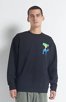 Obey Donkey Crew Neck Sweatshirt