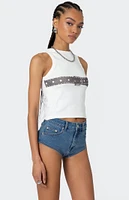 Edikted Buckled Up Tank Top