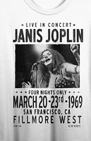 Janis Joplin Cropped T-Shirt