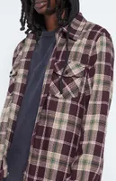 Lira Mellen Hooded Flannel Shirt