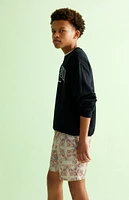 PacSun Kids Printed Mesh Volley Shorts