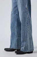 Pacsun Light Indigo Seamed Extreme Baggy Jeans