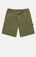 WeSC America Inc Olive Carpenter Baggy Shorts