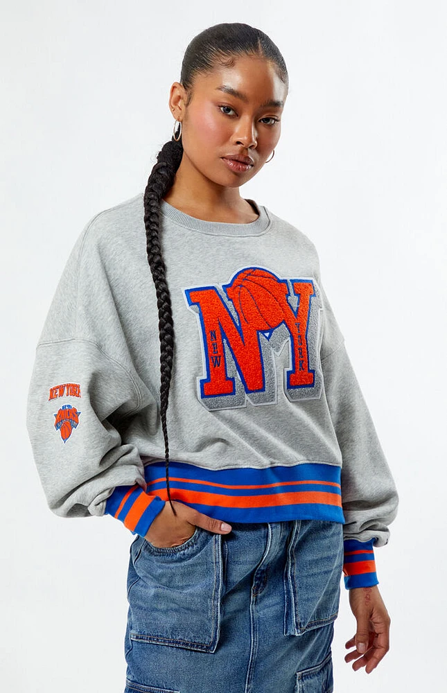 ProStandard New York Knicks Mash Up Crew Neck Sweatshirt