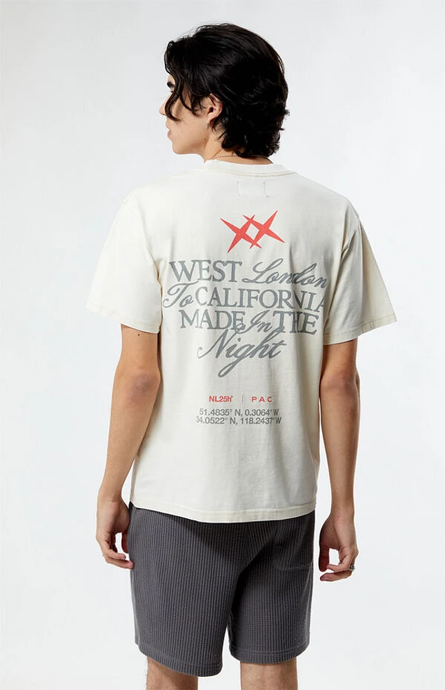 Nightlab West London T- California Oversized T-Shirt