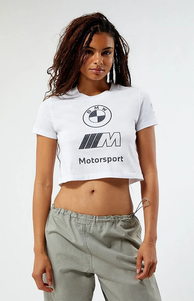 BMW Motorsport Vintage Cropped T-Shirt