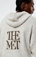 The Met x PacSun Boucle Knit Hoodie