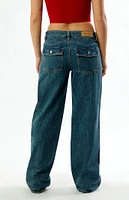 Budweiser By PacSun Western Low Rise Baggy Jeans