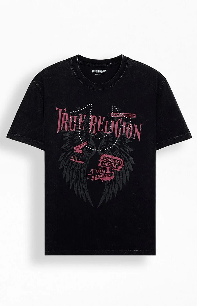 True Religion Studded Wing T-Shirt