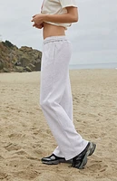 John Galt Anastasia  Waffle Knit Soft Sweatpants
