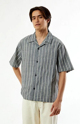 Pacsun Striped Oversized Camp Shirt