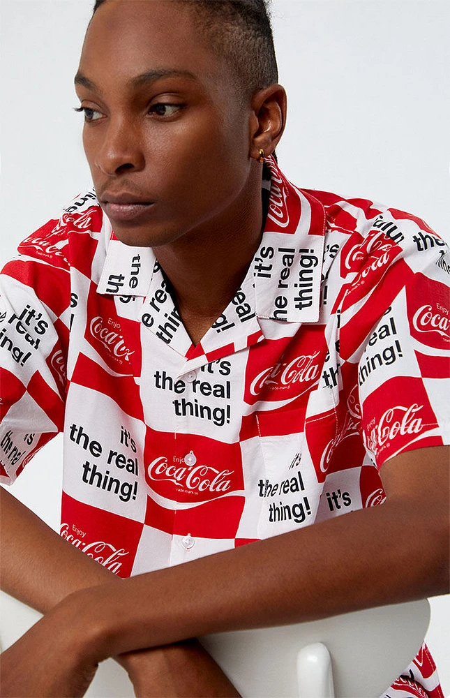 Brixton x Coca-Cola Bunker Camp Shirt