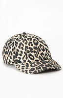 Pacsun Washed Leopard Dad Hat