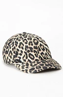 PacSun Washed Leopard Dad Hat