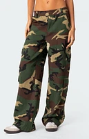 Carli Camo Cargo Pants