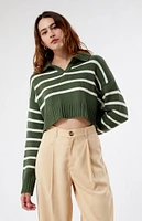 LA Hearts Callie Collared Sweater