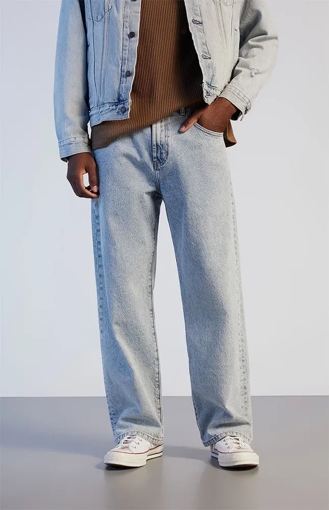 PacSun Baggy Medium Wash Carpenter Jeans