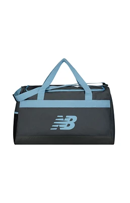 New Balance Gray & Blue Team Medium Duffel Bag