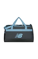 New Balance Gray & Blue Team Medium Duffel Bag