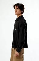 The Met x PacSun Logo Button Up Long Sleeve Shirt