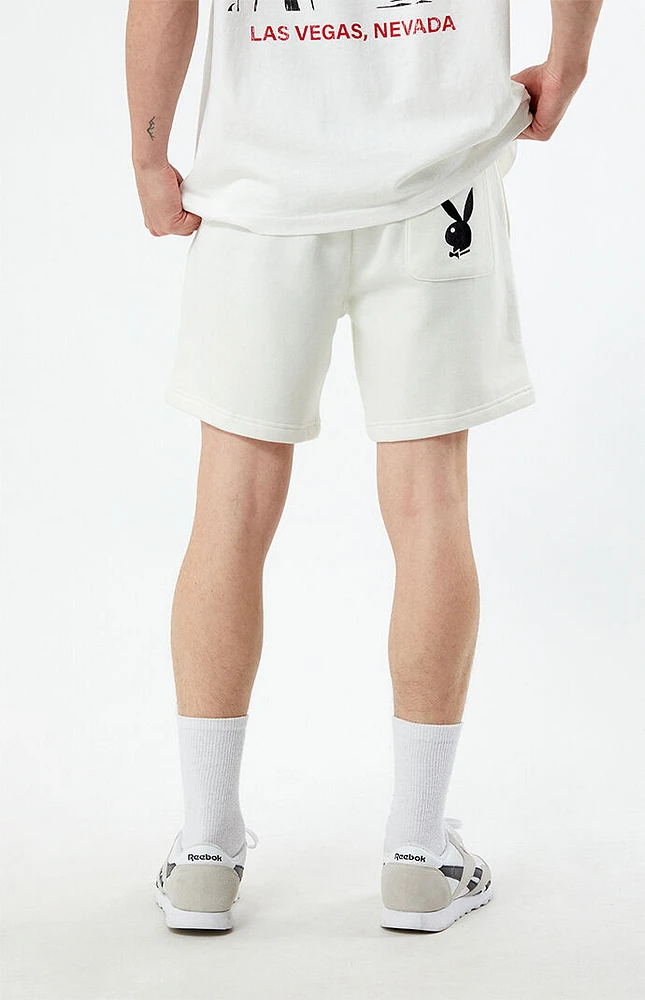 Playboy By PacSun Engingeered Fleece Shorts
