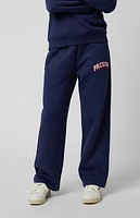 Pacsun Kids Chenille Embroidered Straight Leg Sweatpants