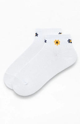 Daisy Ribbed Ankle Socks