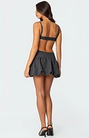 Edikted Backless Bubble Skirt Mini Dress