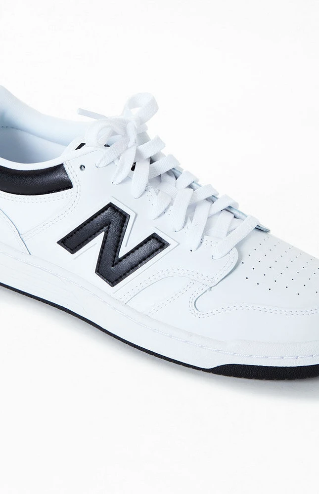 New Balance Black & White BB480 Shoes