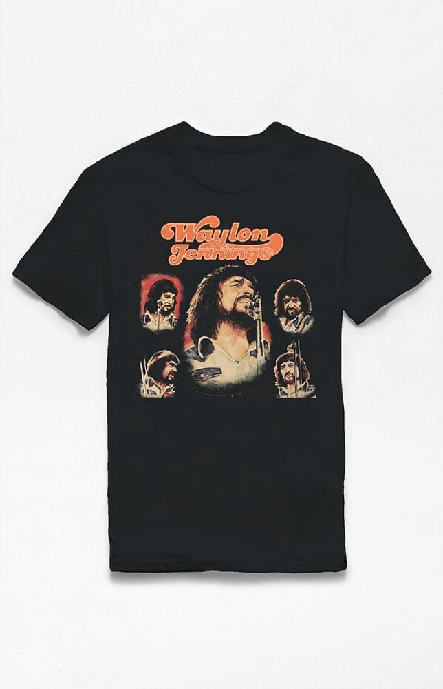Waylon Jennings Texas 74 T-Shirt
