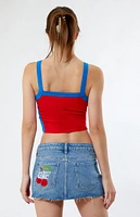 By PacSun Cherry Coke Colorblock Tank Top