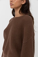 Rhythm Chocolate Classic Knit Sweater