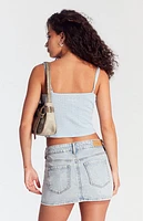 Pacsun Bella Light Indigo Denim Skirt