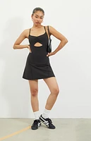 PAC 1980 WHISPER Active Black Delilah Dress