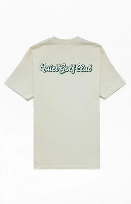 QUIET GOLF Cursive T-Shirt