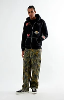 True Religion Big T Camo Cargo Baggy Pants