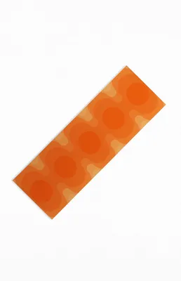 Orange Beige Yoga Mat