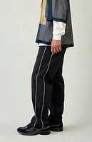 Pacsun Black Bolton Baggy Track Pants