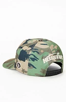 Hellstar Camo Rhinestone Snapback Hat