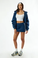 PacSun Bowtie Sweat Mini Skirt