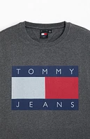 Tommy Jeans Melange Flag Badge Oversized T-Shirt