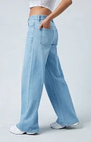 PacSun Casey Light Indigo Low Rise Baggy Jeans