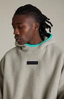 Fear of God Essentials Seal Sherpa Polar Fleece Hoodie