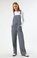 Budweiser By PacSun Striped Workwear Overalls