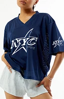 Pacsun NYC Star Mesh Jersey