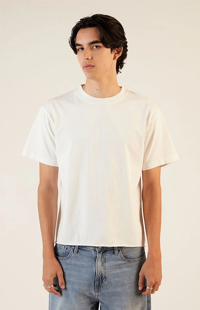 Pacsun White Premium Cropped T-Shirt